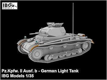たにこ  1/35スケール 各国戦後車両、ドイツ軍戦車プラモデル 2セット Amazon | IBG 1/35 ドイツ軍 2号戦車b型 砲塔 インテリア付